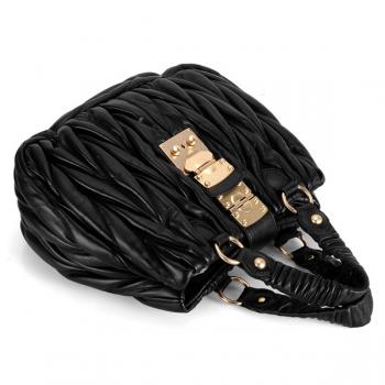 Cheap Miu Miu 090 Ladies 2way Black HM10876