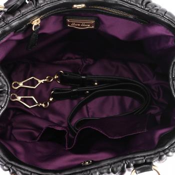 Cheap Miu Miu 090 Ladies 2way Black HM10876