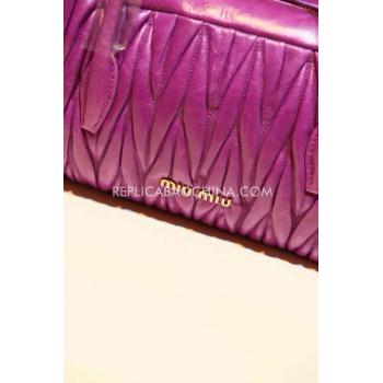 Miu Miu Handbag Purple Replica