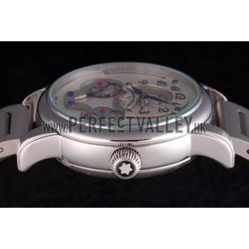 Montblanc Nicolas Rieussec Anniversary Edition Stainless Steel Bracelet   621629