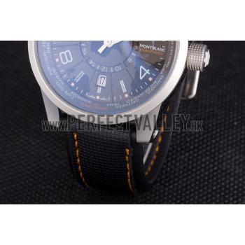 Montblanc Timewalker Hemispheres Leather Strap  621625