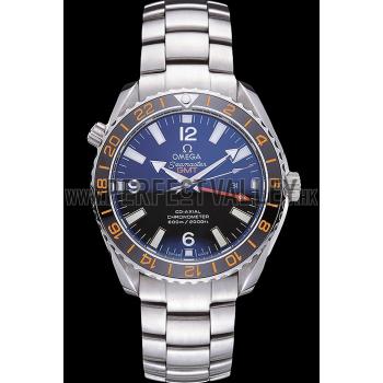 Omega Seamaster Black Dial Stainless Steel Bracelet  622037