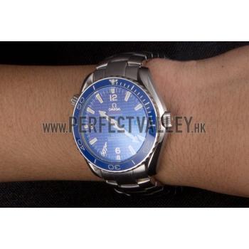 Omega James Bond Skyfall Watch with Blue Dial and Blue Bezel om230 621382