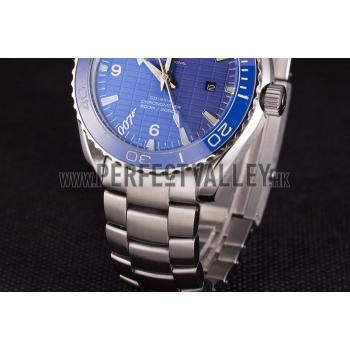 Omega James Bond Skyfall Watch with Blue Dial and Blue Bezel om230 621382