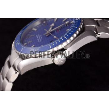 Omega James Bond Skyfall Watch with Blue Dial and Blue Bezel om230 621382