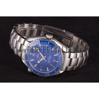 Omega James Bond Skyfall Watch with Blue Dial and Blue Bezel om230 621382