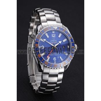 Swiss Omega Seamaster Stainless Steel Blue Dial 622020