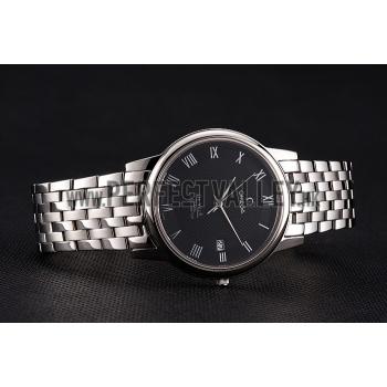 Omega DeVille Stainless Steel Bracelet Black Dial  621685