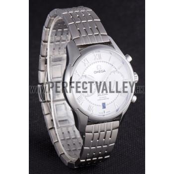 Omega DeVille Stainless Steel Links White Dial  621561