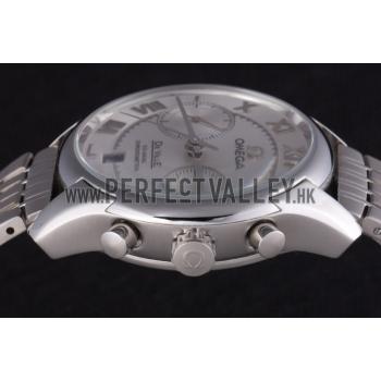 Omega DeVille Stainless Steel Links White Dial  621561