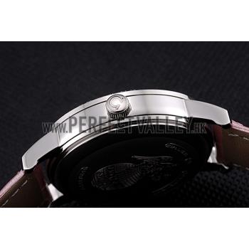 Cheap Omega DeVille Prestige Co-Axial Diamond Silver Case Mother-Of-Pearl Dial Pink Leather Strap