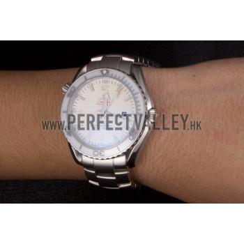 Swiss Omega James Bond Skyfall White  Dial and White Bezel som76 621409