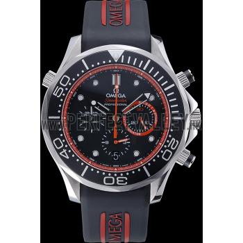 Replica Omega Seamaster Professional Emirates Team 2024 Black  622046