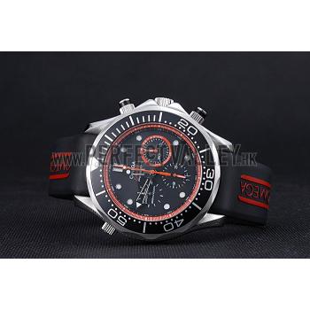 Replica Omega Seamaster Professional Emirates Team 2024 Black  622046