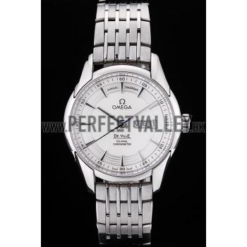 Omega Swiss DeVille Stainless Steel Bezel White Dial 7598