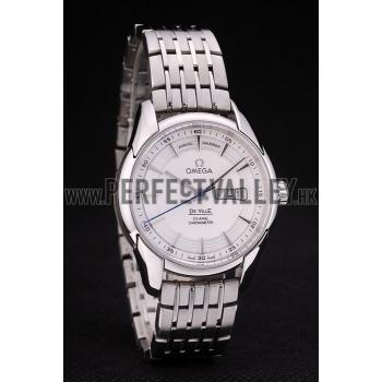 Omega Swiss DeVille Stainless Steel Bezel White Dial 7598