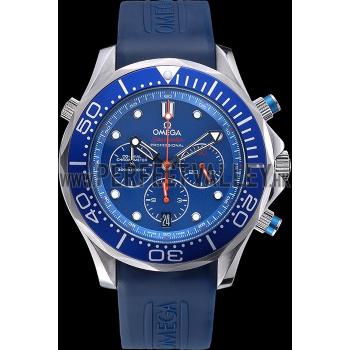 Omega Seamaster Professional Emirates Team 2024 Blue  622045