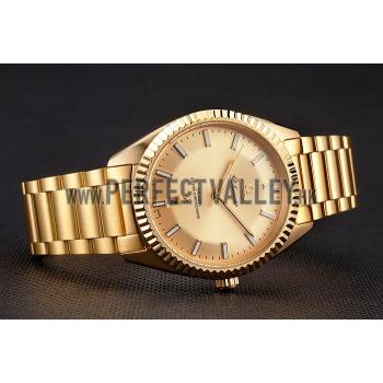 Omega Globemaster Gold Dial Gold Case And Bracelet