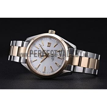 Omega Seamaster White Dial Two Tone  622167