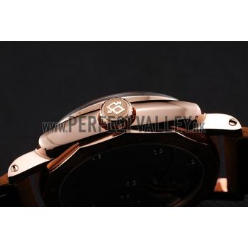 Swiss Panerai Radiomir 1940 Black Dial Rose Gold Case Brown Suede Leather Strap 1453844