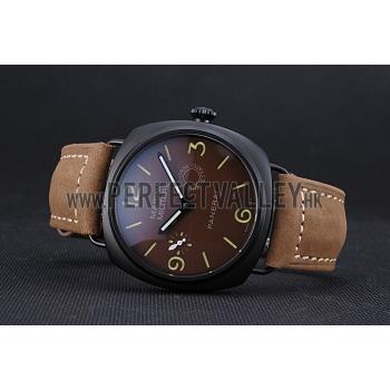 Panerai Luminor Marina Militare Ion Plated Stainless Steel Bezel Khaki Bracelet  622319