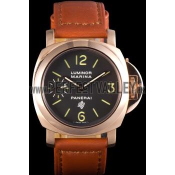 Panerai Luminor Marina Black Dial-pa08 Replica