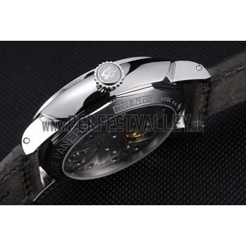 Panerai Luminor Stainless Steel Bezel Grey Leather Bracelet  622323