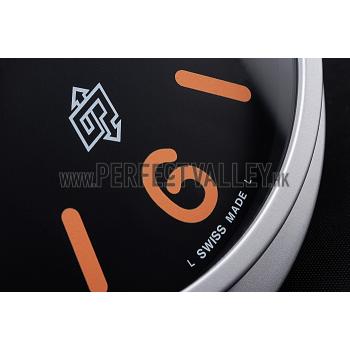 Panerai Luminor Marina Wall Clock Black-Orange  622472