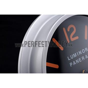 Panerai Luminor Marina Wall Clock Black-Orange  622472