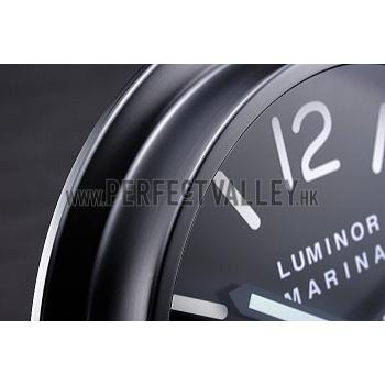 Replica Panerai Luminor Marina Wall Clock Black And White  622473