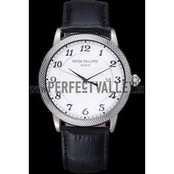 Patek Philippe Calatrava Stainless Steel White Dial 621985