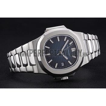 Patek Philippe Nautilus Blue Dial Stainless Steel Case   622720