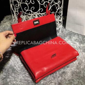 Replica Prada Handbag Shoulder Bag Red