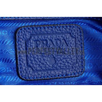 Prada  Satchel Blue And Python Handles 18926832 Replica