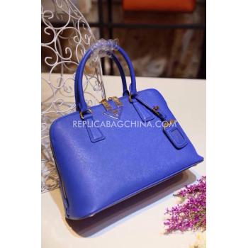 Cheap Prada Handbag Handbag Calfskin Blue