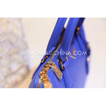 Cheap Prada Handbag Handbag Calfskin Blue