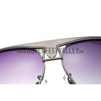 Prada Sporty Embellished Grey Frame Linea Rossa Logo Sunglasses 308303