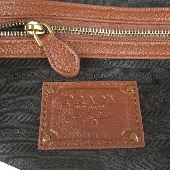 Prada  1882 Ladies Cross Body Bag Brown