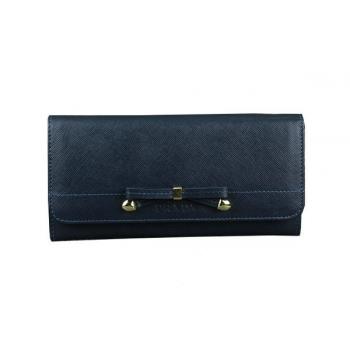 Prada  1M2383 Wallet Cow Leather Blue