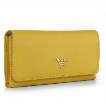 Prada 1M1137 Ladies Wallet Cow Leather HM00808