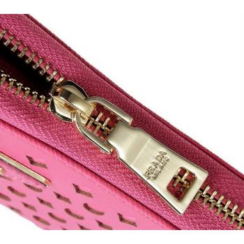 Cheap Prada  1140 Wallet Cow Leather Pink