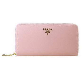 Prada  1137 Wallet Cow Leather Pink