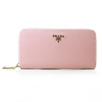 Prada  1137 Wallet Cow Leather Pink