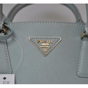 Prada  1801 Totes Cow Leather Blue Handbag