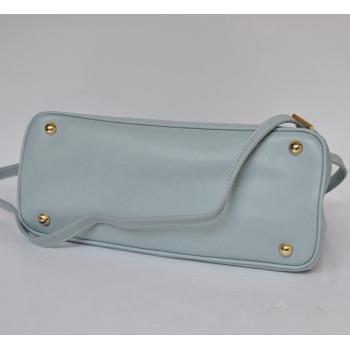 Prada  1801 Totes Cow Leather Blue Handbag