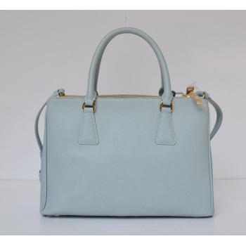 Prada  1801 Totes Cow Leather Blue Handbag