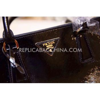 Prada Handbag Calfskin Black