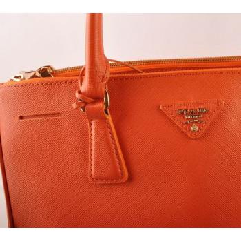 Prada  16625M Ladies Cow Leather Orange Handbag