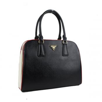 Prada  21267 Ladies Handbag Black Replica