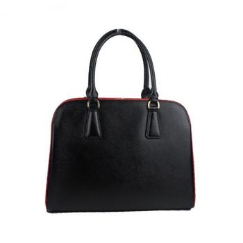 Prada  21267 Ladies Handbag Black Replica